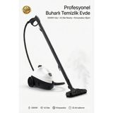 4Berry 2000W Profesyonel Buharlı Temizleyici – 4.5 Bar Basınçlı Çok Amaçlı Temizlik Makinesi - Beyaz