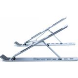 4Berry 4bh31g Metal Laptop Standı – Katlanabilir - 7 Kademeli Ayarlanabilir - Ergonomik Tasarım Gri