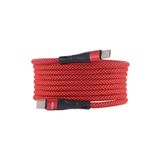 4Berry Bmcc-06 Kirmizi Usb-c-c Manyetik Kablo – 2 M, 100 W Süper Hızlı Şarj