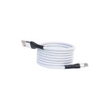 4Berry Bmuc-02 Beyaz Manyetik Usb-a-c Kablo – 1.5 M, Süper Hızlı Şarj