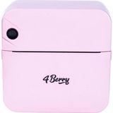 4Berry C17M Pembe Mini Bluetooth Yazıcı – Termal, Portable, Kartuşsuz Baskı