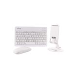 4Berry Klavye Mouse Ve Stant Seti Beyaz