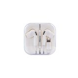 4Berry Lightning Kablolu Plastik Başlıklı Mikrofonlu Kulaklık Pc02 Beyaz
