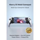 4Berry S5 Mobil Oyun Kolu & Gamepad Dönüştürücü - Android, iOS, PC Uyumlu - Type-C Bağlantı & Titreşimli