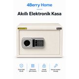 4Berry Tc-028 Acil Durum Anahtarlı Şifreli Dijital Akıllı Elektronik Kasa Çelik Kasa