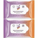 4Deluxe Lux Makyaj Temizleme Mendili Havlu 40 Yaprak (2PK*20)