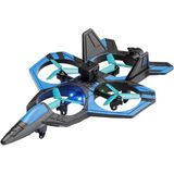 4DRC V46 8k Çift Kameralı Quadcopter | 360° Engel Tanıma Özellikli Rc Uçak - Akrobasi Hareketi - Mavi