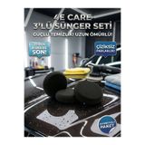 4E 3'lü Pasta Cila Süngeri