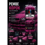 4E CARE PEMBE CİLALI OTO YIKAMA KÖPÜĞÜ 1 LT