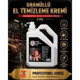 4E CARE Sanayi Tipi El Temizleme Kremi 3 kg (Kokulu) Yağ Kir Boya Pas Kesin Çözüm