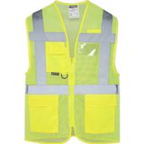 4E OLYMPUS HIGH VIS WARNING VEST YÜKSEK GÖRÜNÜRLÜKLÜ İKAZ YELEĞİ