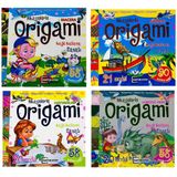 4E Origami Çocuklar İçin 4 Kitap Set Karton 153-00-0287
