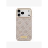 4G Serisi Metal Plakalı Klasik Logolu Magsafe Uyumlu iPhone 17 Pro Max Kılıf