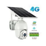 4G Sim Kartlı 1080p Motorlu PTZ Solar Güneş Enerjili Kamera Metal Kasa