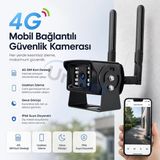 4G Sım Kartlı Araç Güvenlik Ve Takip Kamerası Canlı Izleme, Gece Görüşlü, Kayıt Kamerası