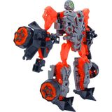4i Toys Oyuncak Arabaya Dönüşebilen Oyuncak Robot 5898-B6 - TURUNCU