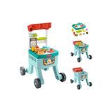 4in1 Fisher Price Sesli ve Işıklı Eğlen ve Öğren Alışveriş Sepeti Yürüteç JLM95