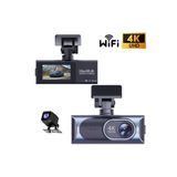 4K 1.97" Ekran Wifili Araç Kamerası Geri Görüş Kameralı Gece Görüşlü Araç İçi Kamera