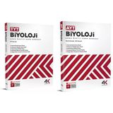 4K 2026 Tyt Ayt Biyoloji Konu Özetli Soru Bankası Seti 2 Kitap
