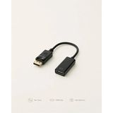 4K 2k Displayport To HDMI Çevirici Dönüştürücü Kablo Dp HDMI Uyumlu Kablo Adaptörü