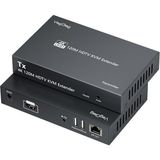 4K 30Hz HDMI Kvm Extender 120 Metre CAT5E/6 HDMI Menzil Genişletici Uzatıcı - Standart