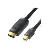 4K 30Hz Mini Displayport To HDMI Dönüştürücü Kablo 1.5 Metre - Option-1 - Ahşap