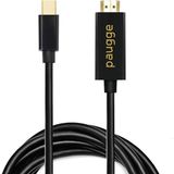 4K 60Hz Hdr Hdcp 2.2 Destekli Mini Displayport To HDMI Kablo (MDP14HD20A-PRO) - 1 GB - 00-Siyah - Beyaz - Option-1