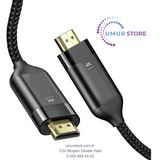 4K 60Hz Örgü HDMI 2.0 Kablosu - 2m