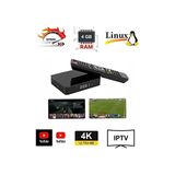 4K Çanaklı Çanaksız Uydu Cihazı Ip.tv Yayınlı Linux 4gb Ram