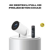 4K Destekli Full Hd Projeksiyon Cihazı – 130 İnç Geniş Ekran, Wifi Ve Hdmı Bağlantılı P96971s2004