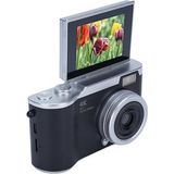 4K Dijital Kamera 48 Mp 8x Zoom ve 180 Derece Flip Ekran Vlog Çekim Özellikli - Çok Renkli