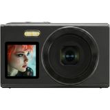 4K Dijital Kamera, WiFi Bağlantılı, Taşınabilir Vlog Fotoğraf Makinesi, Flaşlı ve Ekranlı Kompakt Kamera