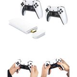 4K Hd Görüntü Kaliteli Retro Game Stick 20000 Oyunlu Çift Kollu Beyaz Game Stick - 1. Kol Oyun Konsolu