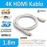 4K Hdmi Kablo 1.8m metre Ultra HD 4K 60Hz 2160p High Speed Kablo