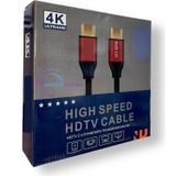 4k Hdmi Kablo 2.0 Hızlı 3d Altın Uçlu - 10 Metre