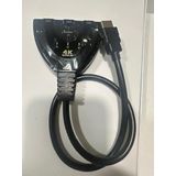4K HDMI Switch 3 Port HDMI Switch 50 cm Kablolu HDMI Çoğaltıcı