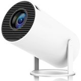 4K HY300 Pro Projeksiyon Cihazı, 1080P Full HD Görüntü Kalitesi, 200 ANSI Lümen Parlaklık, Dahili Hoparlörlü, HDMI USB Bağlantılı WiFi 6 Bluetooth 5, 130 Inch Büyük Görüntü, Ev Ofis İş Yeri İçin Uygun