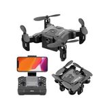 4K Kamera & 2 Bataryalı Mini Drone – Süper Akıcı Görüntü, Uzatılmış Uçuş Süresi | Kompakt & Yüksek Performans - Gri