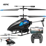 4K Kameralı Kumandalı Helikopter Oyuncak, 4CH RC Helikopter, HD Kamera, 2.4G Uzaktan Kumandalı, Telefon Kontrollü, 360° Hareket, Otomatik Engelden Kaçınma, Şarjlı Drone Helikopter, 14+ Yaş