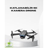 4K Katlanabilir Drone Uzaktan Kontrollü Wi-Fi Görüntü Aktarımlı - Çok Renkli