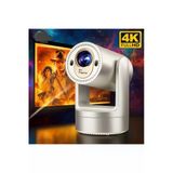 4K Lazer Projeksiyon Cihazı 1280X720 Çözünürlük 3000:1 Kontrast Bej Usb Hdmı Wi-Fi