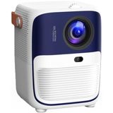 4K Projeksiyon Cihazı T11, 1080P HD Görüntü Kalitesi, WiFi 6 Bluetooth 5 Bağlantı, 1200 ANSI Lümen Parlaklık, Güçlü Hoparlör Ses Kalitesi, 40"-200" Geniş Görüntü, Ev Ofis ve Bahçe İçin Projektör