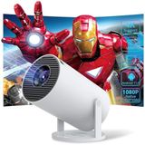 4K Projektör HY300 Pro - 1080P Full HD Görüntü Kalitesi, 8000 Lümen, Uzaktan Kumanda, 5G WiFi 6 Bluetooth 5, Android 11, Otomatik Keystone, 40"-130" Ekran Projeksiyon Cihazı