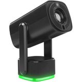 4K Şarjlı Projeksiyon Cihazı, 1080P Full HD Gerçek Görüntü Kalitesi, WiFi 6 Bluetooth 5 Bağlantı, Uzun Şarj Ömrü, 12000 Lümen, Elektrikli Odaklanma, 40"-150" Görüntü, Ev Ofis ve Bahçe İçin Projektör