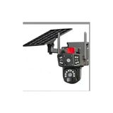 4K, Solar Panelli Kamera, Çift Lens, 10X Zoom, Sım Kart Destekli, Ip Kamera, Kablosuz 4G Güneş Enerjili Kamera