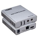 4K Uhd 60 Metre Kvm Switch Hdmı Extender Cat5-6 (Uzatici)