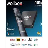 4K Ultra Hd Android Mini Tv Box, Ethernet ve Wi-Fi ile Gelişmiş Içerik Desteği - Ahşap