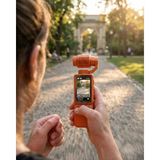 4K Ultra Hd Gimbal Kamera Sabitleyici ve 180 Derece Hareketli Lensli Vlog Kamera - Renkli