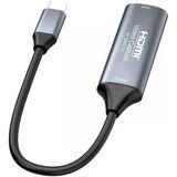 4K USB C 2.0 Type-C Video Capture Görüntü Yakalama Adaptörü Usb 4K 30Hz Akış Öğretim Video Konferans veya Canlı Yayın için Oyun Yakalama Kartı (HDMI aktarma için Kullanılmaz)