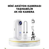 4K Wifi Spor Kamerası Su Geçirmez Mini Aksiyon Kamera